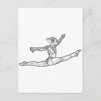 Carte Postale Gymnastics 2