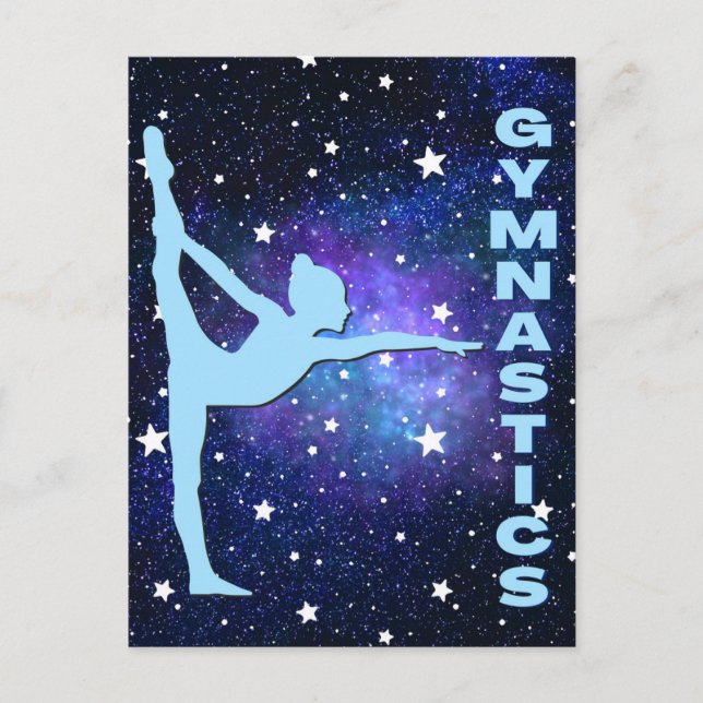 Carte Postale Gymnastique galaxie (Devant)