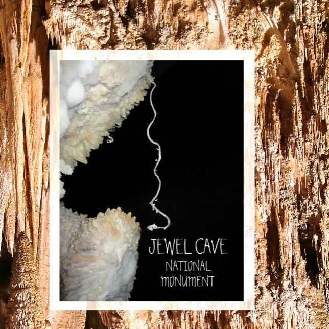 Carte Postale Gypsum Flower Tendril Jewel Cave Monument National (Créateur téléchargé)