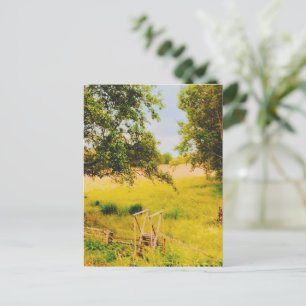 Carte Postale Gysinge Summer Field