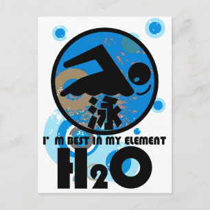 CARTE POSTALE H2O_SWIMMER