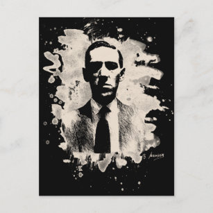 Carte Postale H. P. Lovecraft Hommage