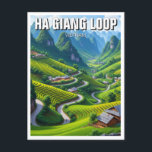 Carte Postale Ha Giang Loop Vietnam Travel<br><div class="desc">La boucle Hà Giang est une route à couper le souffle dans le nord du Vietnam, réputée pour ses paysages spectaculaires, sa diversité ethnique et son sens de l'aventure. Faisant le tour des montagnes accidentées de la province de Hà Giang près de la frontière avec la Chine, la boucle s'étend...</div>