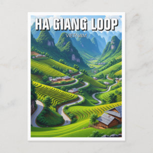 Carte Postale Ha Giang Loop Vietnam Travel