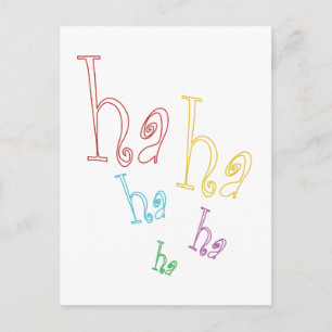 Carte Postale Ha ha ha !
