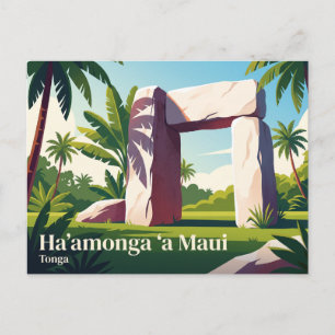 Carte Postale Ha'amonga 'a Maui Tonga