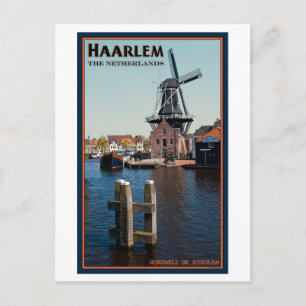 Carte Postale Haarlem - Adriaan Windmill