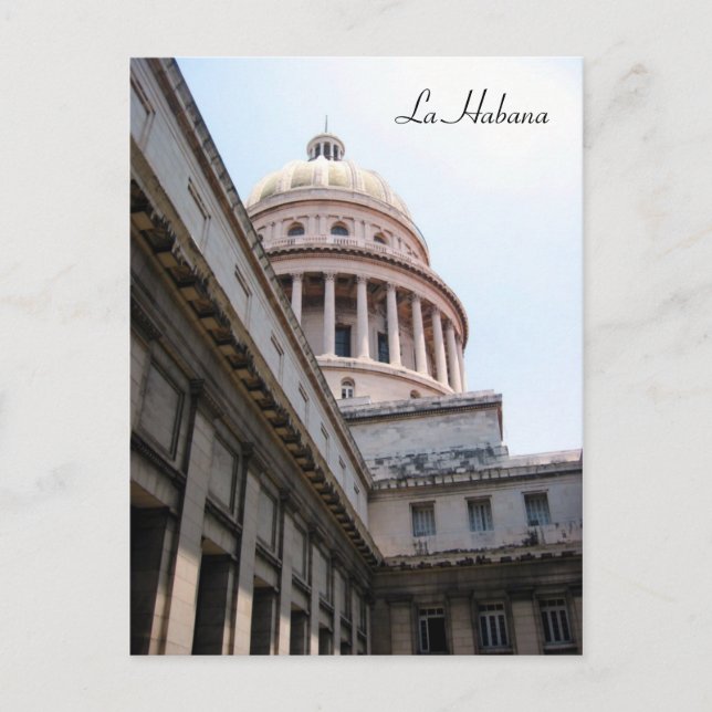 Carte Postale habana capitolio (Devant)