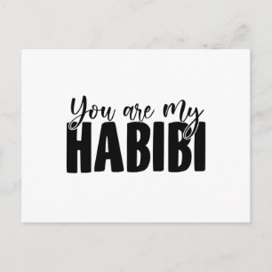 Carte Postale Habibis   Idée-cadeau arabe Yallah Habibo