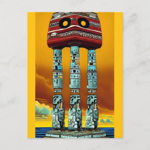 Carte Postale Habille-le - Ken Gage Surreal Art