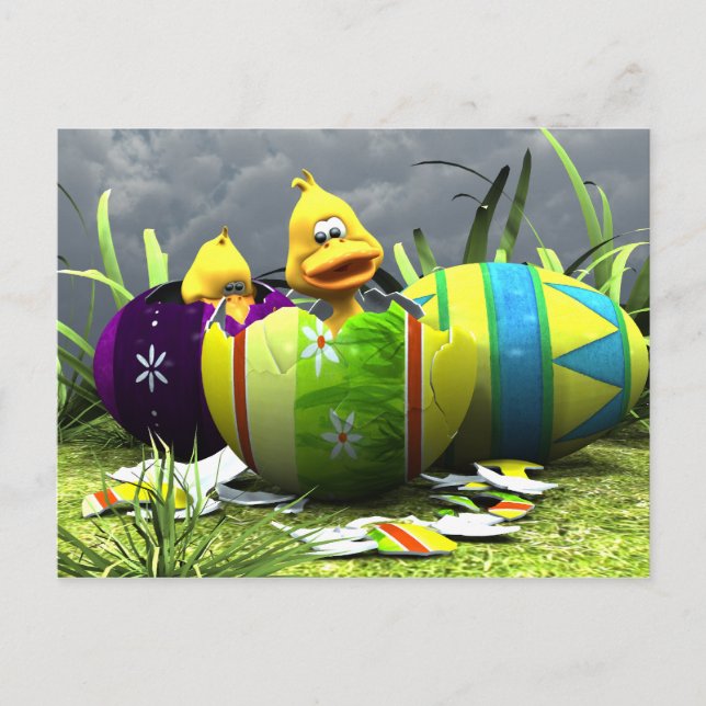 Carte Postale Hachage du printemps (Devant)