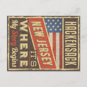 Carte Postale Hackensack New Jersey