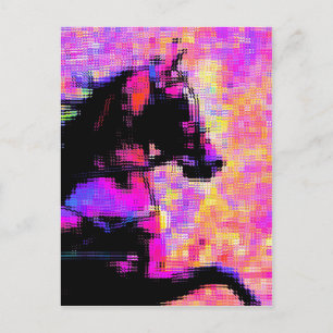 Carte Postale Hackney dans le harnais