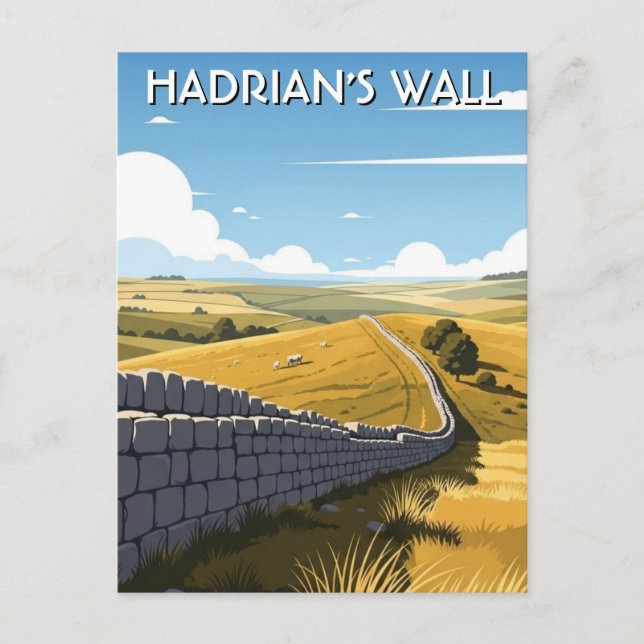 Carte Postale Hadrian's Wall Travel (Devant)