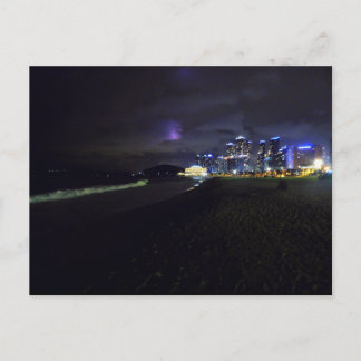 Carte Postale Haeundae Beach la nuit