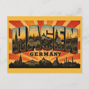 Carte Postale Hagen Allemagne Marienkirche