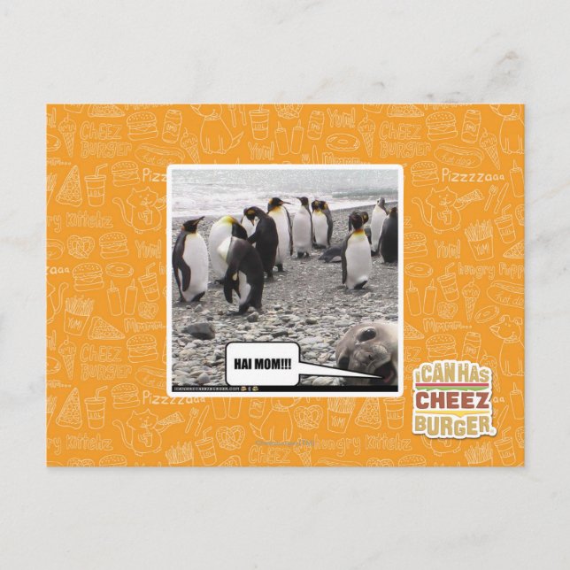 CARTE POSTALE HAI MOM ! ! ! (Devant)