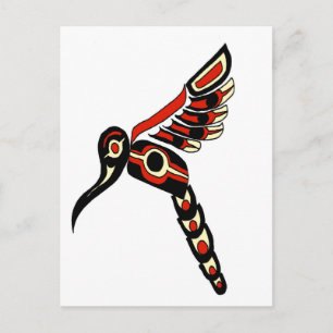 Carte Postale Haida Humming Bird