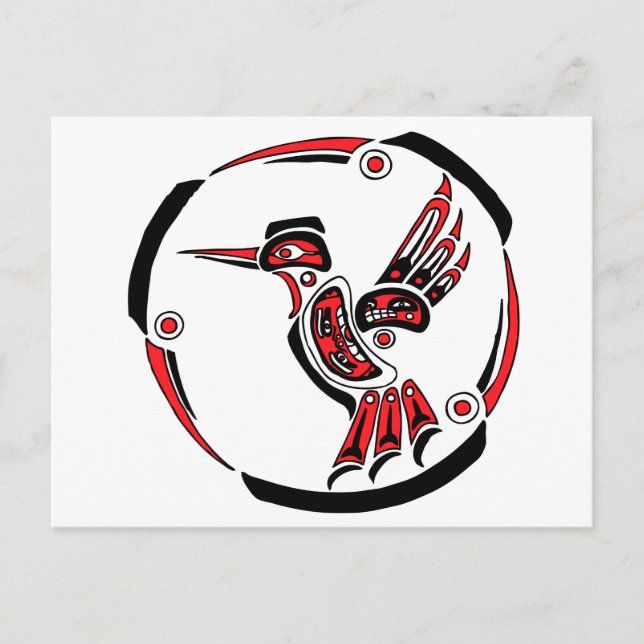 Carte Postale Haida Hummingbird (Devant)