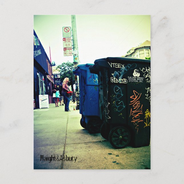 Carte Postale haight&asbury (Devant)