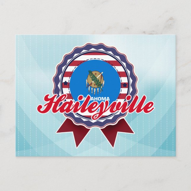 Carte Postale Haileyville, OK (Devant)