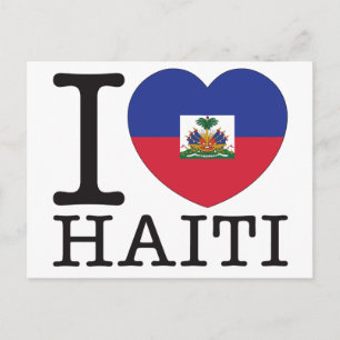 Carte Postale Haïti Love v2