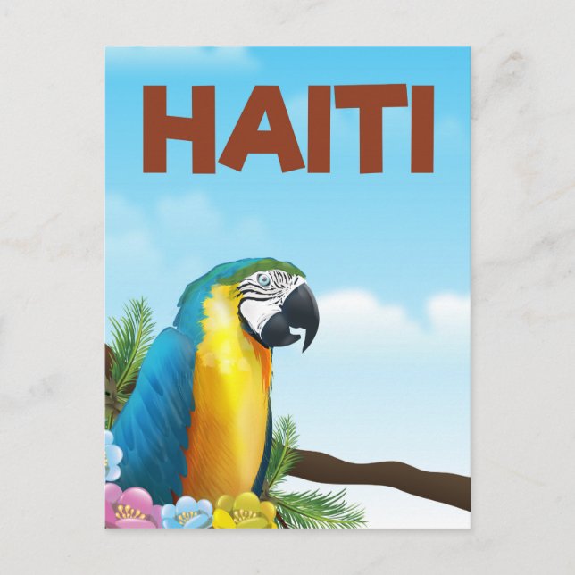 Carte Postale Haïti poster Voyage (Devant)