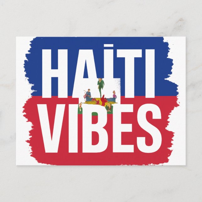 Carte postale Haïti Vibes | Souvenir tropical (Devant)