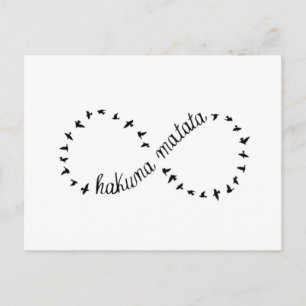 Carte Postale Hakuna Matata