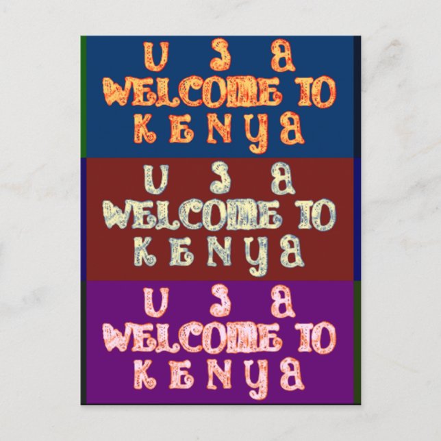 Carte Postale Hakuna Matata Bienvenue au Kenya.png (Devant)