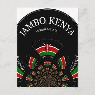 Carte Postale Hakuna Matata Jambo Kenya
