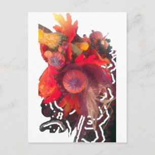 Carte Postale Hakuna Matata Pumkin spécial Panier de fruits cade