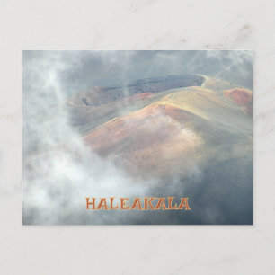 CARTE POSTALE " HALEAKALA DANS LES NUAGES"
