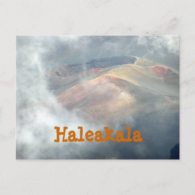 CARTE POSTALE "HALEAKALA IN THE CLOUDS" (Devant)