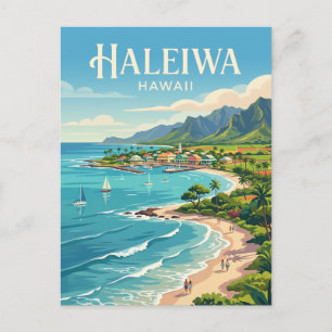 Carte Postale Haleiwa États-Unis