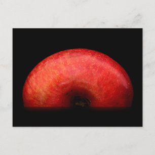 Carte Postale Half Apple Portrait Photograph