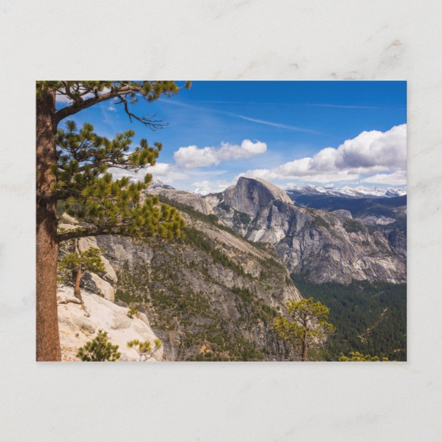 Carte Postale Half Dome paysage, Californie (Devant)