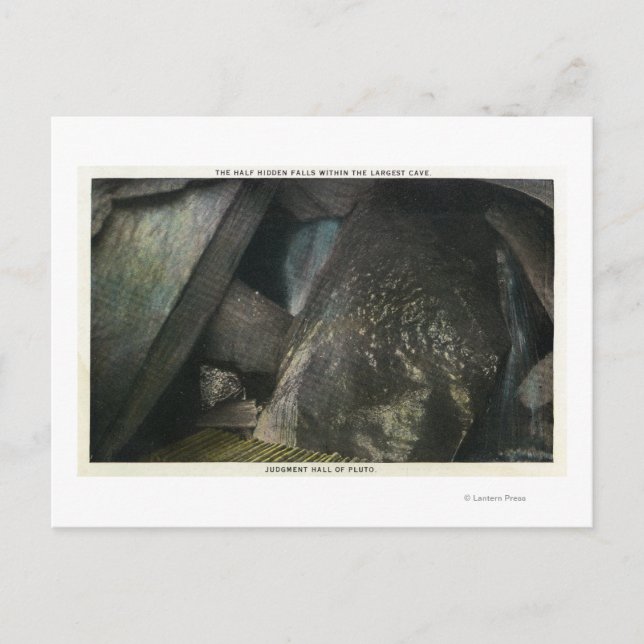 Carte Postale Half Hidden Falls Vue de la salle de jugement de P (Devant)