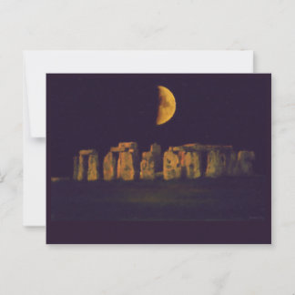Carte Postale Half Moon Henge