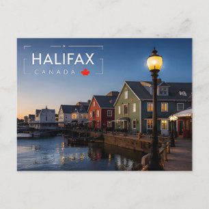 Carte Postale Halifax Canada Front de mer du Nord Voyage 🏔️