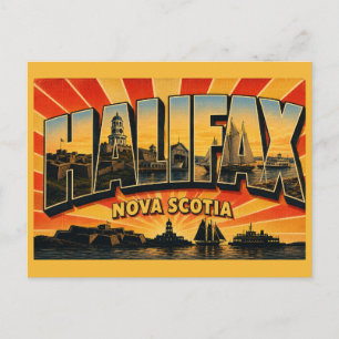 Carte Postale Halifax capitale de la Nouvelle-Écosse