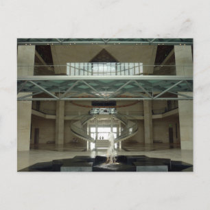 Carte Postale hall du musée d'art doha