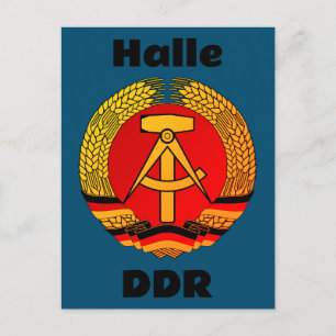 Carte Postale Halle, Deutsche Demokratische Republik - DDR.