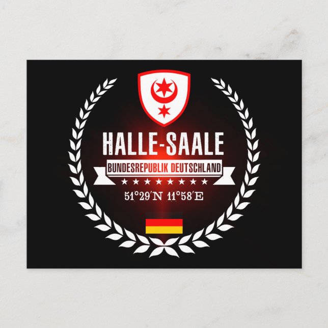 Carte Postale Halle-Saale (Devant)