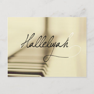Carte Postale Hallelujah