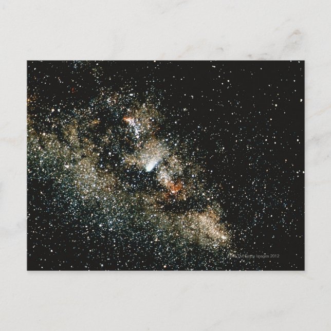 Carte Postale Halleys Comet dans la Voie Lactée (Devant)