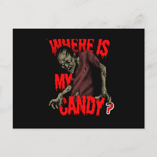 Carte postale Halloween (Devant)