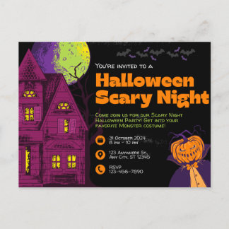 Carte postale Halloween