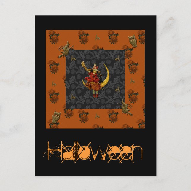 Carte Postale Halloween (Devant)