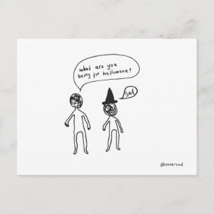 carte postale halloween